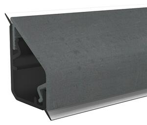 Kantoflex Stenski zaključni profil 44400 Oxid Graphit (300 x 1,6 x 2,4 cm)