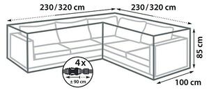 Sunfun Zaščitna prevleka za lounge set (Do x Š x V: 320 x 100 x 85 cm, Plastika)