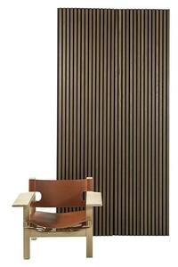 FibroTech Akustični panel Proff (Dimljeni hrast, Do x Š x De: 3.000 x 605 x 22 mm, 1 kos, 1,82 m²)