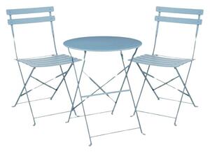 Set balkonskega pohištva Laurence (3 -del., Modra)