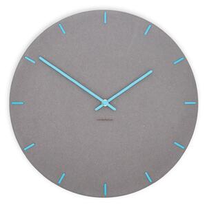 Stenska ura Luxhora Pura Circ Light Grey 11 barv kazalcev