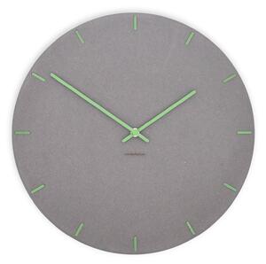 Stenska ura Luxhora Pura Circ Light Grey 11 barv kazalcev