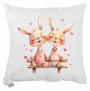 Dekorativni vzglavnik Bunny Together 40x40 cm EMI