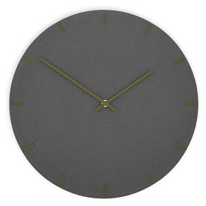 Stenska ura Luxhora Pura Circ Black 11 barv kazalcev