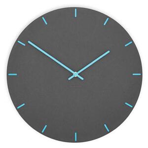 Stenska ura Luxhora Pura Circ Black 11 barv kazalcev