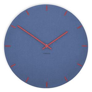 Stenska ura Luxhora Pura Circ Dark Blue 11 barv kazalcev