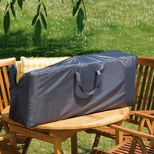 Sunfun Zaščitna prevleka za blazine (Do x Š x V: 125 x 32 x 50 cm, Poliester, 160 g/m², Črne barve)