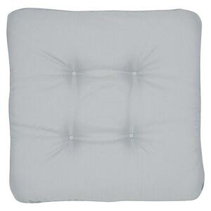 Doppler Sedežna blazina Look z okroglimi prešitki (Do x Š x V: 45 x 45 x 4 cm, Svetlo sive barve, Poliester)