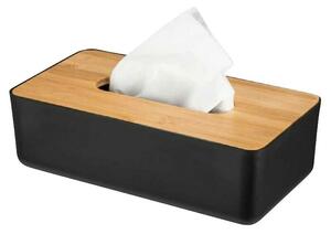 Wenko Škatla za obrazne robčke (Do x Š x V: 24 x 10 x 10 cm, Mat, Bambus)