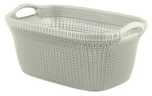 Curver Knit Košara za perilo (40 l, Bele barve, Pravokotna, Smola)