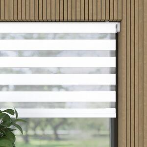 Dvojni rolo Basic (Š x V: 45 x 150 cm, Bele barve)