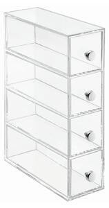 Prozoren organizator s 4 predali iDesign Tower