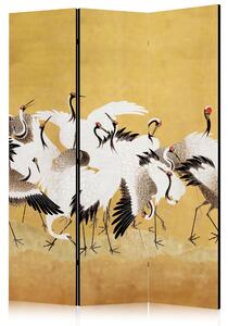 Japanski paravan - Japanese cranes