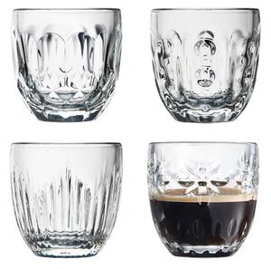 Kozarci v kompletu 4 ks za viski 100 ml Troquet – La Rochére