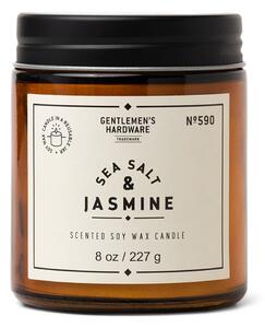 Dišeča sveča iz sojinega voska čas gorenja 48 h Sea Salt & Jasmine – Gentlemen's Hardware