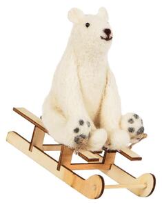 Božična figurica Polar Bear – Sass & Belle