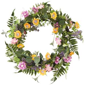 Pomladni venec za vrata SPRING FLORAL Ø45 cm