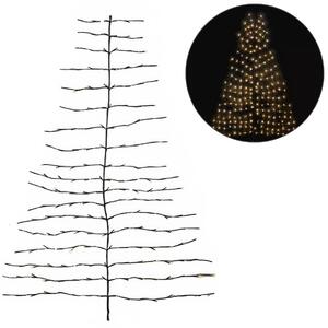 LED stenski božični drevesček ZIGGY, rjav - več velikosti Velikost: XS