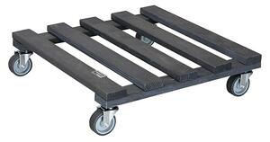 Wagner System Voziček za rastline (9,5 x 38 cm, Antracitne barve, Maksimalna obremenitev: 120 kg, Premer kolesca: 50 mm)