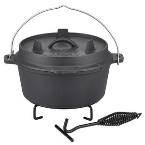 SET S POSODO "DUTCH OVEN" Black Iron BBQ