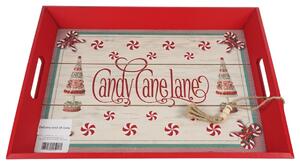 Božični leseni pladenj CHRISTMAS - več variant Različica: Candy canelane