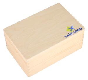 ATMOWOOD Škatla s pokrovom 30 x 20 x 14 cm