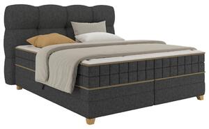 Premium Living Postelja Boxspring Bianco, Antracit, 160x200