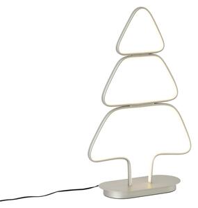 Božična namizna svetilka jeklena božična jelka vklj. LED - Arbre