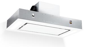 Klarstein Remy, kuhinjska napa, 90 cm, 620 m³/h, 230 W, 3 nivoji, daljinjski upravljalnik, bela