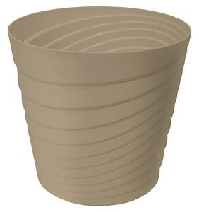 Cvetlični lonec Swing (Zunanje dimenzije (Ø x V): 14 cm x 13 mm, Plastika, Mocca)