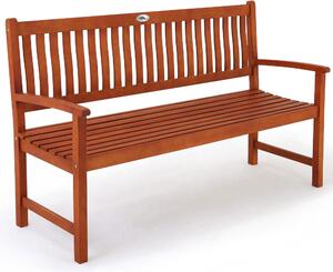 Vrtna klop MAXIMA, 152x55x90cm, naravno rjava