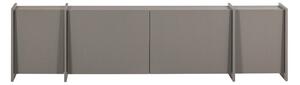 Siva TV omarica v jesenovem dekorju 200x53x44 cm Brock – WOOOD