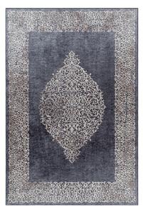 Antracitno siva pralna preproga 80x150 cm Fiesta – Ayyildiz Carpets