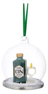 Steklen okrasek za jelko Gin & Tonic – Sass & Belle