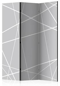 PARAVAN 135/172/3 cm sivobela