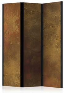 PARAVAN 135/172/3 cm rjava, zlate barve