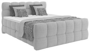 Premium Living Postelja Boxspring Brisbane, Svetlo Siva, 200x220