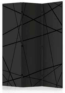 PARAVAN 135/172/3 cm antracit, črna