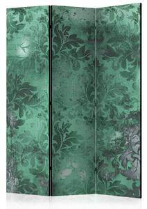 PARAVAN 135/172/3 cm svetlo zelena, žadasto zelena