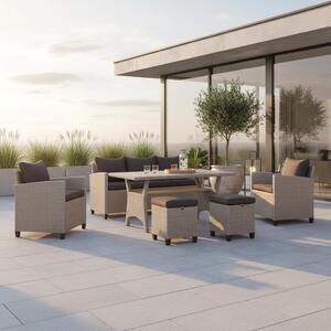 Gardenson Lounge Garnitura Striano, 6-Delno