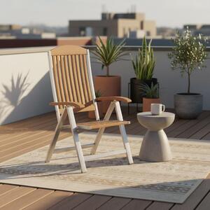 Gardenson Vrtni Stol Keros, Jeklo, Masiven Les