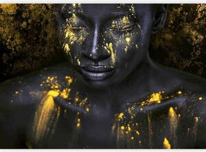 Artgeist Fototapeta Bathed In Gold, 100x70cm