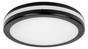 LED stropna svetilka Green Tech (24 W, premer: 30 cm, IP65, črna)