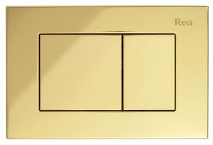 Tlačni gumb za WC predstensko enoto Rea J K011A-Q in Slim 024N Gold