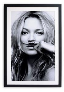 Plakat v okvirju 30x40 cm Kate Moss - Little Nice Things