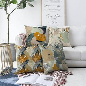 Komplet 4 prevlek za okrasne blazine Minimalist Cushion Covers Joy, 55 x 55 cm