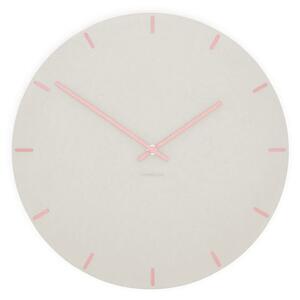Stenska ura Luxhora Pura Circ White 11 barv kazalcev
