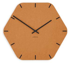 Stenska ura Luxhora Pura Hex Orange 11 barv kazalcev