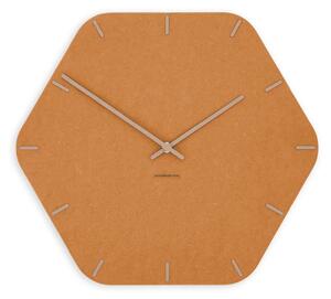 Stenska ura Luxhora Pura Hex Orange 11 barv kazalcev