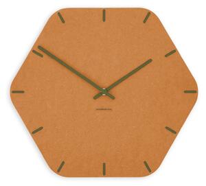 Stenska ura Luxhora Pura Hex Orange 11 barv kazalcev